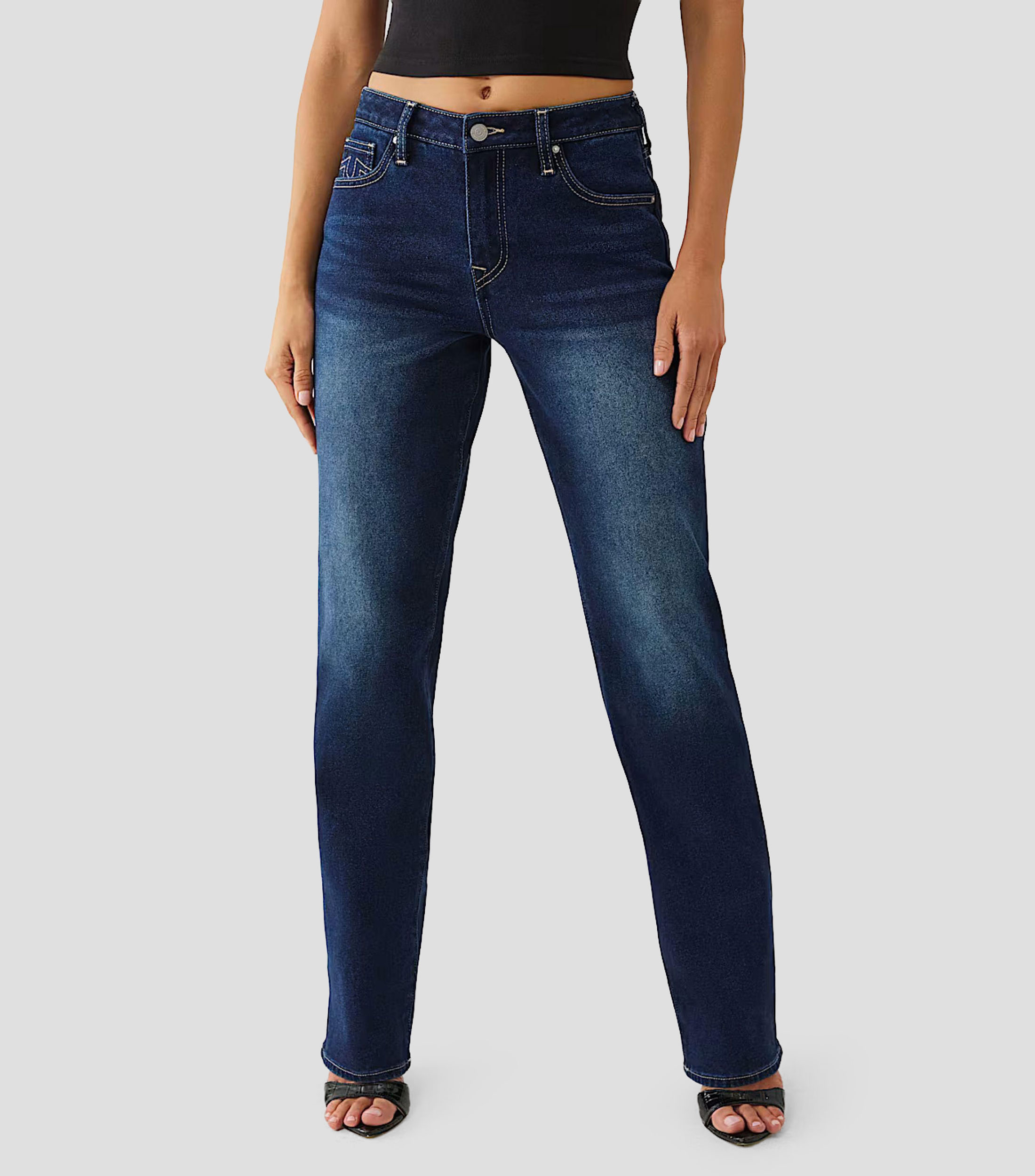 Jeans straight Mujer